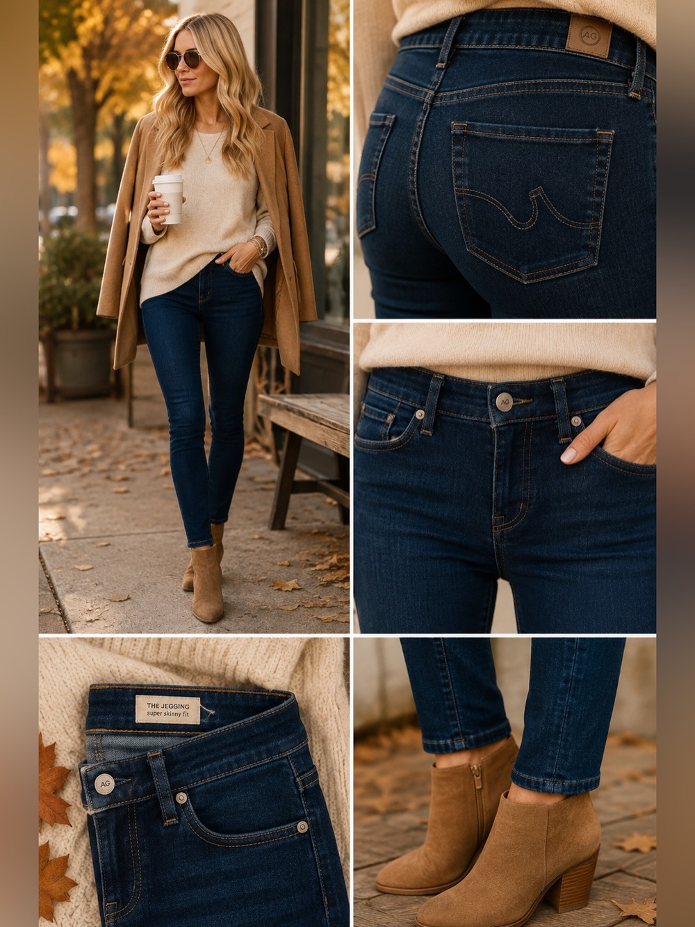 AG Adriano Goldschmied "The Jegging"  Super Skinny Fit Jeans
